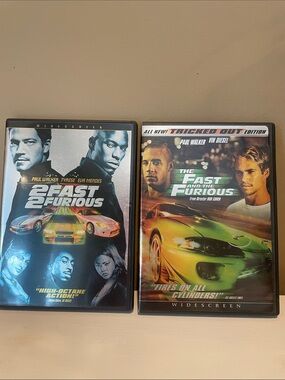 Fast and furious dvd set of 2